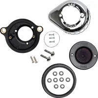 Harley-Davidson FLRT 1868 Freewheeler 114 [2022-2023] - Air Stinger Stealth Luftfiltersatz – Oberfläche: Verchromt – Bild 11