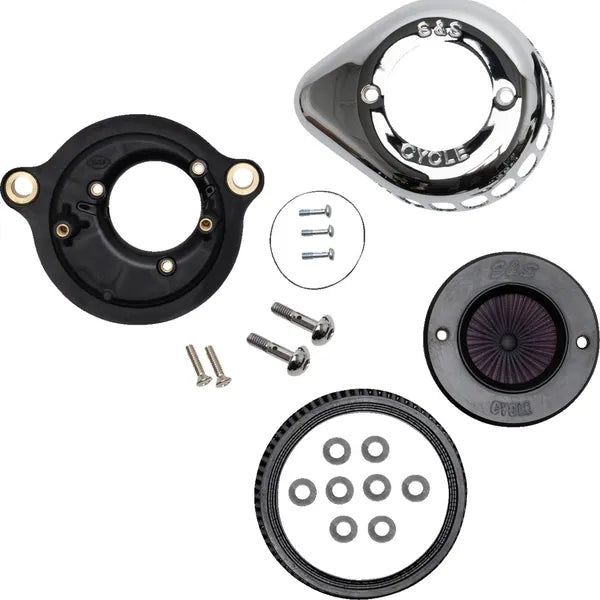 Harley-Davidson FLRT 1868 Freewheeler 114 [2022-2023] - Air Stinger Stealth Luftfiltersatz – Oberfläche: Verchromt – Bild 6