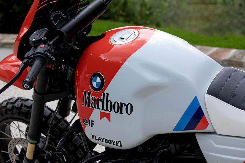 BMW R nineT 1200 Racer [2017-2020] - PARIS DAKAR Aufkleber