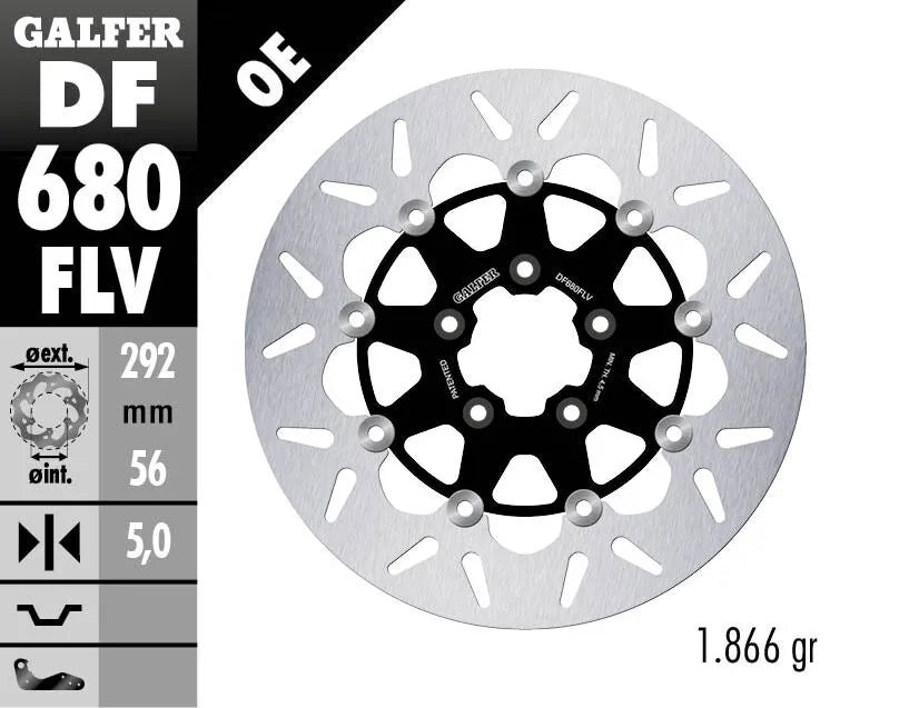 Harley-Davidson XL 1200 Cx [2020] - Floating brake disc round – picture 2