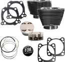 Harley-Davidson FLRT 1868 Freewheeler 114 [2025] - 132" Hochverdichtungs- / 136" Big Bore Kit – Oberfläche: Schwarz, Nicht hervorgehobene Kühlrippen – Merkmal: 0,00 cm³ Kuppelvolumen – Bild 6