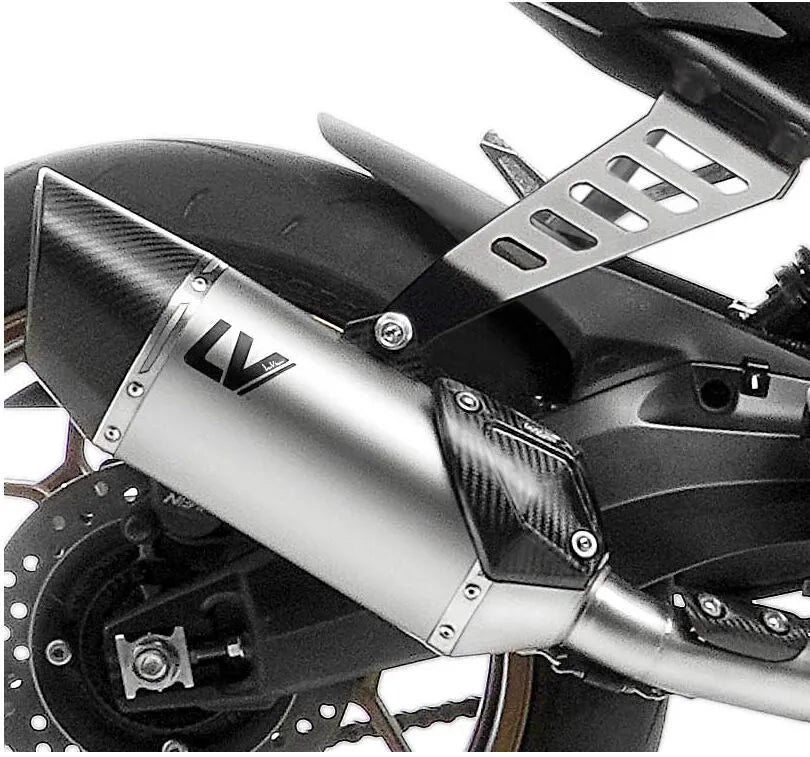 Honda CB 650 R [Leovince]-Footrest dismay