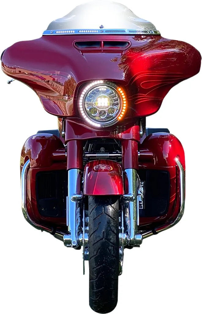 harley davidson flhtcui [CUSTOM DYNAMICS] – ProBEAM® turn signal ring trim