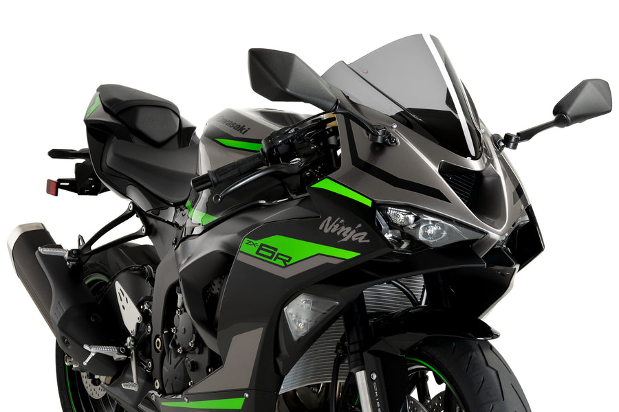 KAWASAKI ZX-6R NINJA [2025] – Z-Racing screen – heavily tinted
