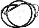 harley davidson flstc [DRAG SPECIALTIES] - Extended stainless steel brake line-3