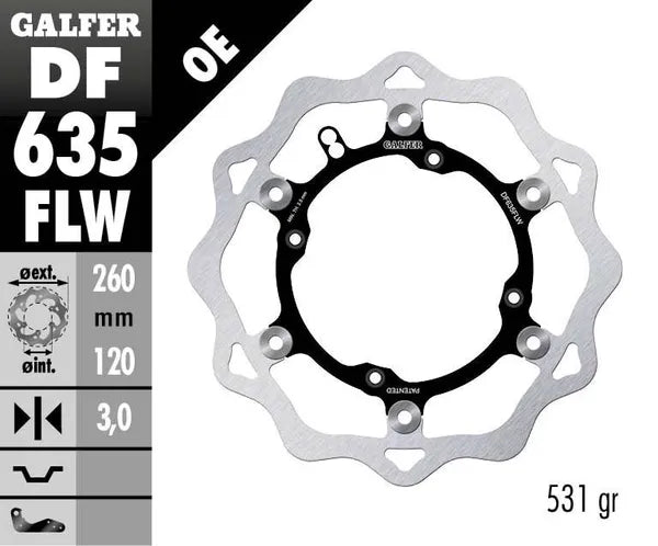 Husqvarna Wr 250 [1982] - brake disc - picture 4