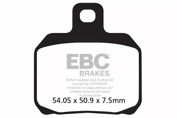Ducati 916 [EBC]-Half-sorted VEE brake pads