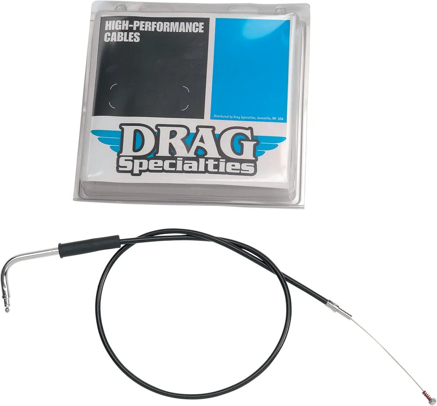 harley davidson flhri [DRAG SPECIALTIES] - Black vinyl throttle/idle cable