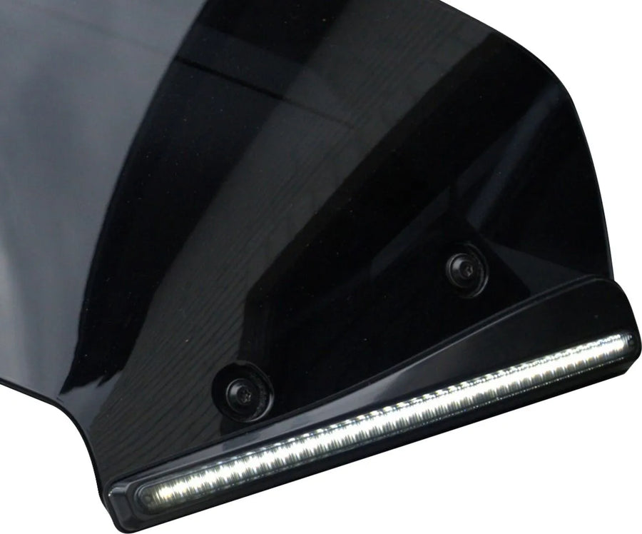 harley-davidson road glide st [CUSTOM DYNAMICS] - LED windshield trim with indicators
