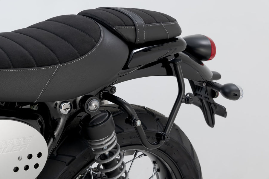 Triumph Street Cup 900 [2018-2020] - Legend Gear LC2 side bag system Brown Edition left - picture 2