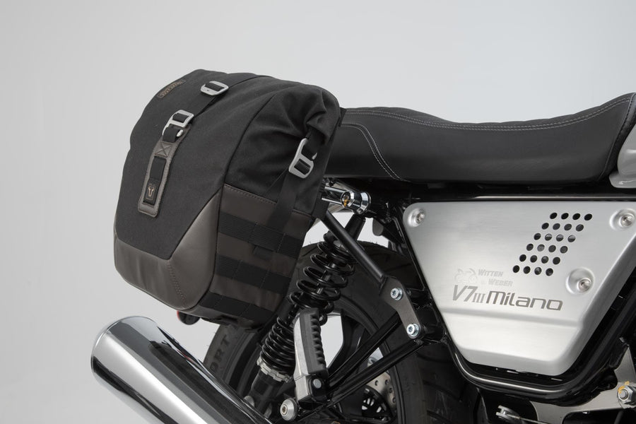 Moto Guzzi V7 III 750 Stone [2017-2019] - Legend Gear LC2 Side Bag System Black Edition – Image 2