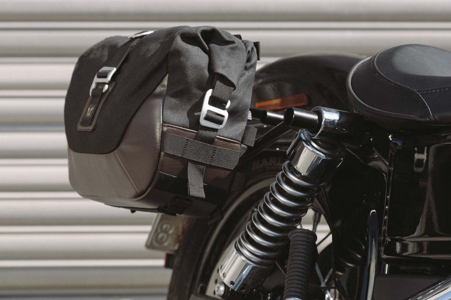 Harley-Davidson FXDWG 1690 Dyna Wide Glide [2012-2017] - Legend Gear LC2 Side Bag System Black Edition – Image 2
