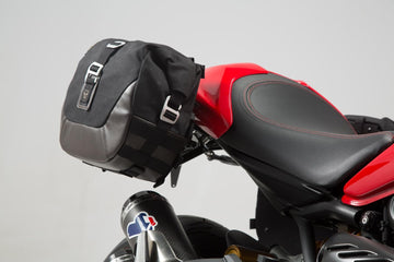 Ducati Monster 1200 [2017-2020] - Legend Gear LC1 & LC2 side bag system Black Edition - Image 1