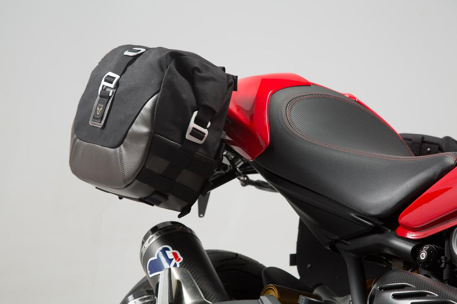 Ducati Monster 797 [2017-2020] - Legend Gear LC1 & LC2 side bag system Brown Edition - Image 1