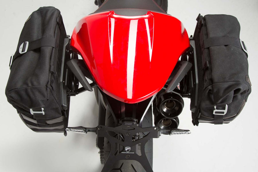 Ducati Monster 797 [2017-2020] - Legend Gear LC1 & LC2 side bag system Black Edition – picture 3