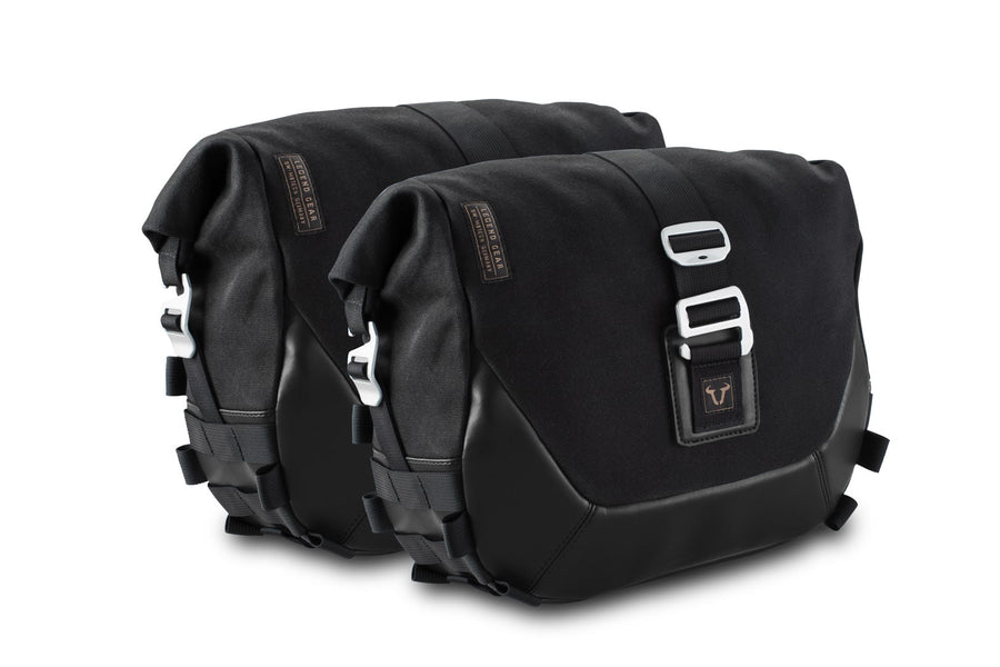 Royal Enfield Guerrilla 450 [2024-2025] - Legend Gear side bag system LC Black Edition - Image 1