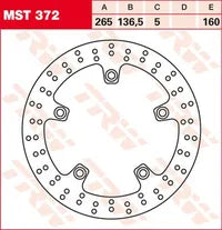 Bmw R 1200 Hp2 Hp2 Sport [2007-2008, 2011] - brake disc - picture 7