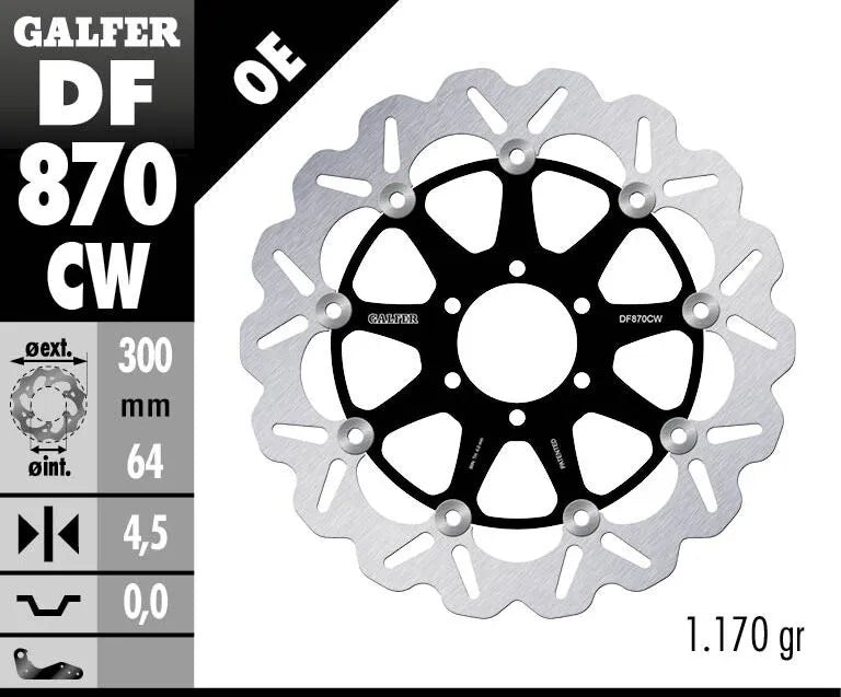 Ducati 620 Monster Dark [2005, 2006] - brake discs - picture 2