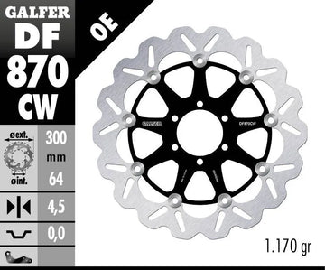 Ducati 620 Multistrada Dark [2005-2006] - brake discs – picture 2