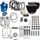 Harley-Davidson FXBB 1923 Softail Street Bob 117 [2026] - 129" Power Package Motorleistungs-Kit – Oberfläche: Schwarz, Hervorgehobene Lamellen – Merkmal: Schwarze Stößelstangenrohre – Bild 4