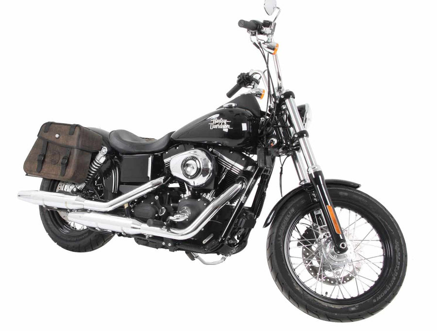Harley-Davidson Dyna Low Rider [2005-2017]-Cutout pocket holder