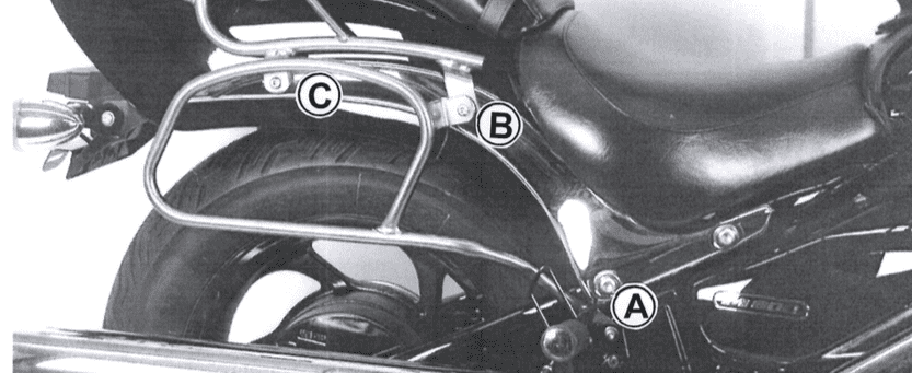 Suzuki M 800 Intruder [2005-2009] - Pack pocket holder