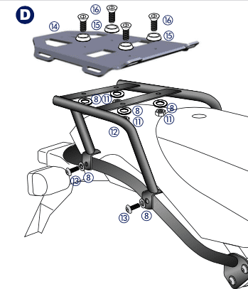 BMW HP 2 [2005-2008] - Minirack