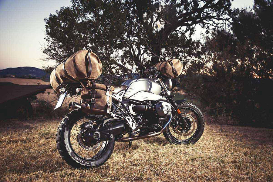 BMW R nineT 1200 Scrambler [2016-2023] - Reisetasche Kalahari 43L Spaltleder