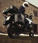 BMW R nineT 1200 Scrambler [2016-2023] - Khali Seitentasche aus TPU 35L - 45L + Aluminiumplatte auf der Schalldämpferseite