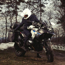 BMW R nineT 1200 Racer [2017-2020] - Khali Seitentasche aus TPU 35L - 45L + Aluminiumplatte auf der Schalldämpferseite