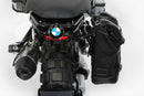 BMW R 1150 GS [1999-2004] - Scram side case in split leather 22L-30L + right subframe Bmw GS 850/1100/1150 and ADV