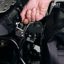 BMW R nineT 1200 Scrambler [2016-2023] - Khali Seitentasche aus TPU 35L - 45L + Aluminiumplatte auf der Schalldämpferseite