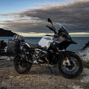 BMW R nineT 1200 Scrambler [2016-2023] - Aluminiumplatte mit vorderer Schnellkupplung aus Hypalon und Schloss