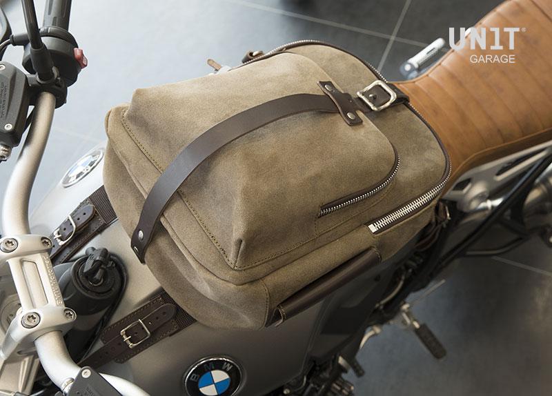 BMW R nineT 1200 Scrambler [2016-2023] - Tankrucksack aus Spaltleder