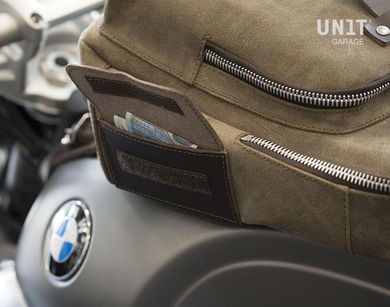 BMW R nineT 1200 Scrambler [2016-2023] - Tankrucksack aus Spaltleder
