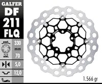 Kawasaki Ninja Zx-10 RR Zx1000Z [2017, 2023, 2025-2026, 2019, 2022-2026] - Cubiq floating brake disc - picture 6
