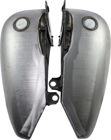 harley davidson flstc [DRAG SPECIALTIES] – 2" extended, two-piece flatside tank set