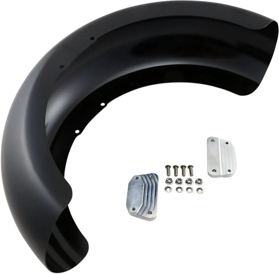 harley davidson dyna [KLOCK WERKS] - Hugger Series front fender with mounting blocks for Softail/Dyna