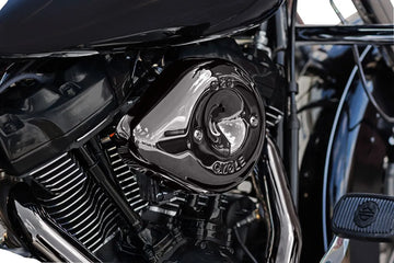 Harley-Davidson FXDR 1868 Softail King 114 [2019] - Stealth Teardrop Luftfilterabdeckung – Design: Teardrop – Bild 2