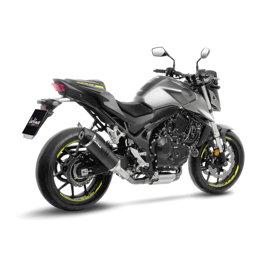 honda cb 750 [LEOVINCE] – LV One Evo carbon rear silencer