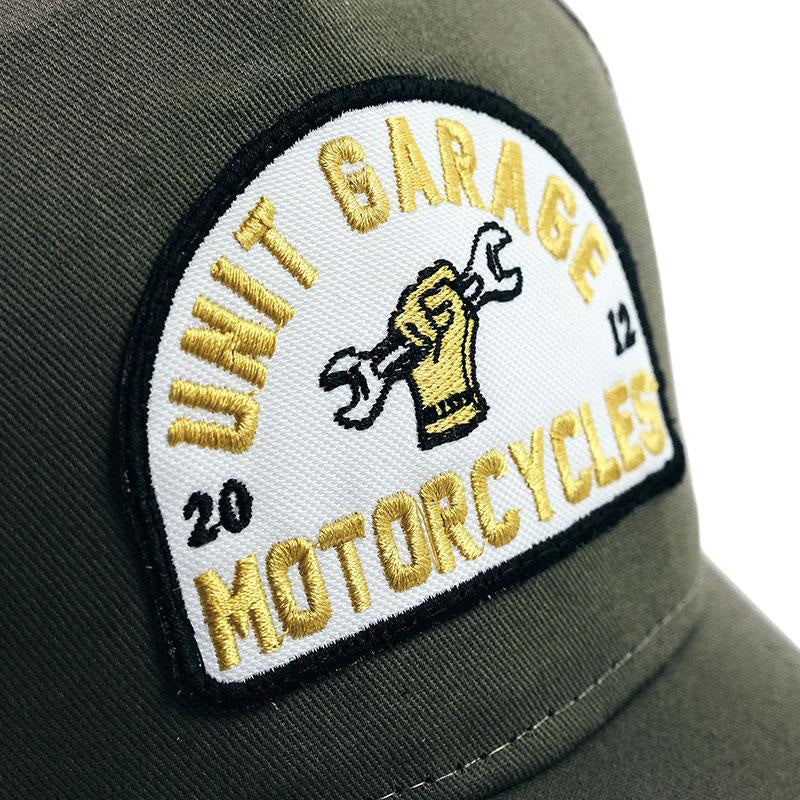 BMW R nineT 1200 Racer [2017-2020] - Grüner Trucker Wrench Unitgarage Hut