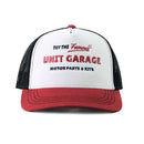 BMW R 1150 R [2000-2006] - Unit Garage Vintage-Trucker-Cap Weiß/Rot