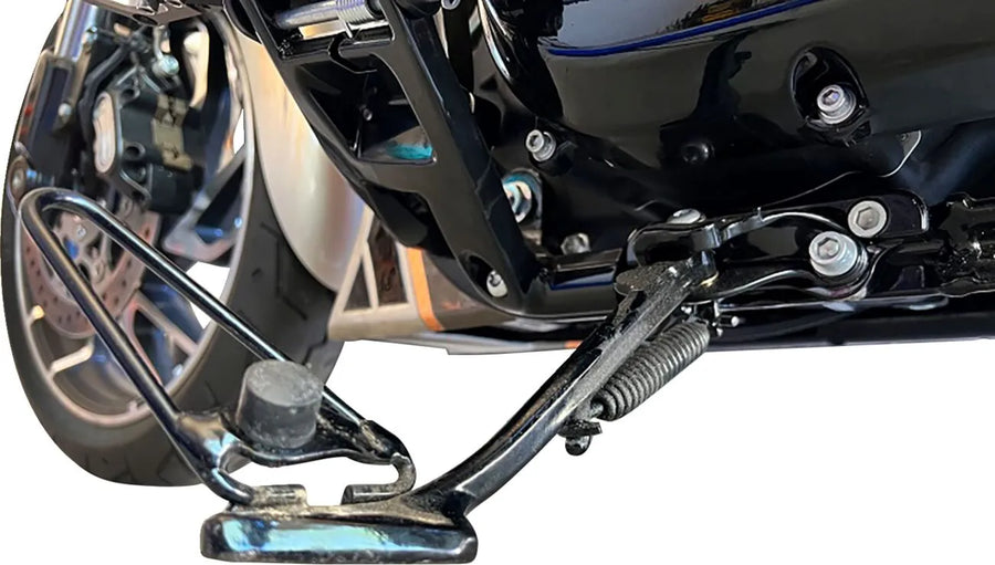 harley davidson fxdrs 114 [PAUL YAFFE BAGGER NATION] – mounting block side stand