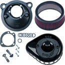 Harley-Davidson Xl 1200 T Sportster Superlow [2018] - Mini Teardrop Stealth Luftfilter-Kit – Oberfläche: Schwarz – Bild 1