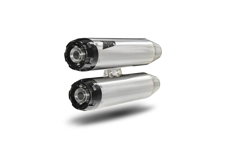 harley davidson fxlrs [ZARD] – Overlapped Slip-Ons silencer for HD-SOFTAIL M8