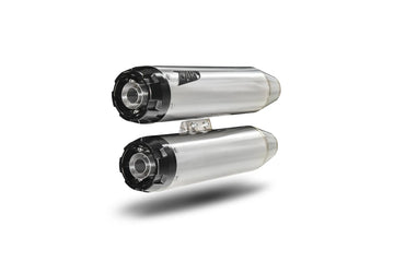 harley davidson softail street bob fxbb [ZARD] – Overlapped slip-ons silencer for HD-SOFTAIL M8