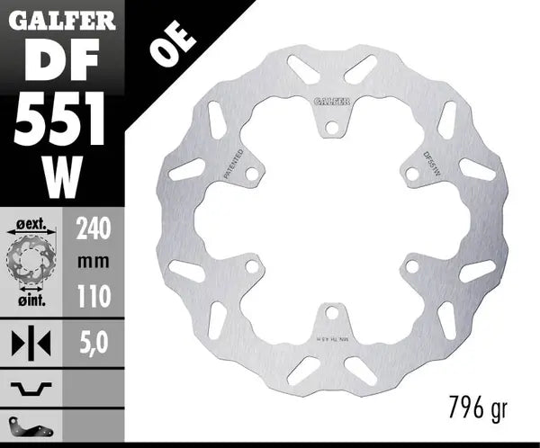 Royal Enfield CLASSIC 500 EFI Redditch Edition [2020] - BRAKE DISC FIXED WAVE – Image 4