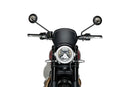 TRIUMPH SCRAMBLER 1200X [2025] – ABS front panel – carbon look-1