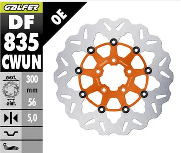 Harley-Davidson Xl 1200 Xs Forty Eight Special [2020] - Floating Wave Brake Disc - Surface: Orange, Silver, Stainless Steel - Image 2