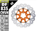Harley-Davidson XL 883 L Sportster SuperLow [2020] - Floating wave brake disc - Surface: orange, silver, stainless steel - Image 1
